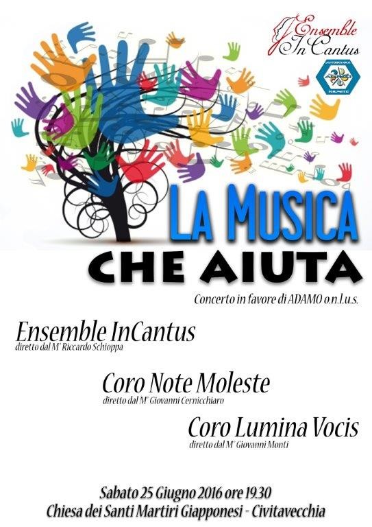 La musica che aiuta Locandina